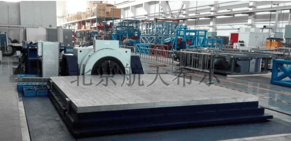 航天希爾在大型振動臺上的試驗(yàn)案例、場景