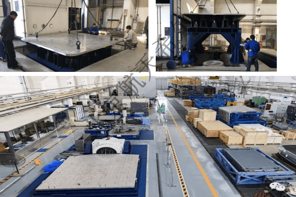 航天希爾在大型振動臺上的試驗(yàn)案例、場景